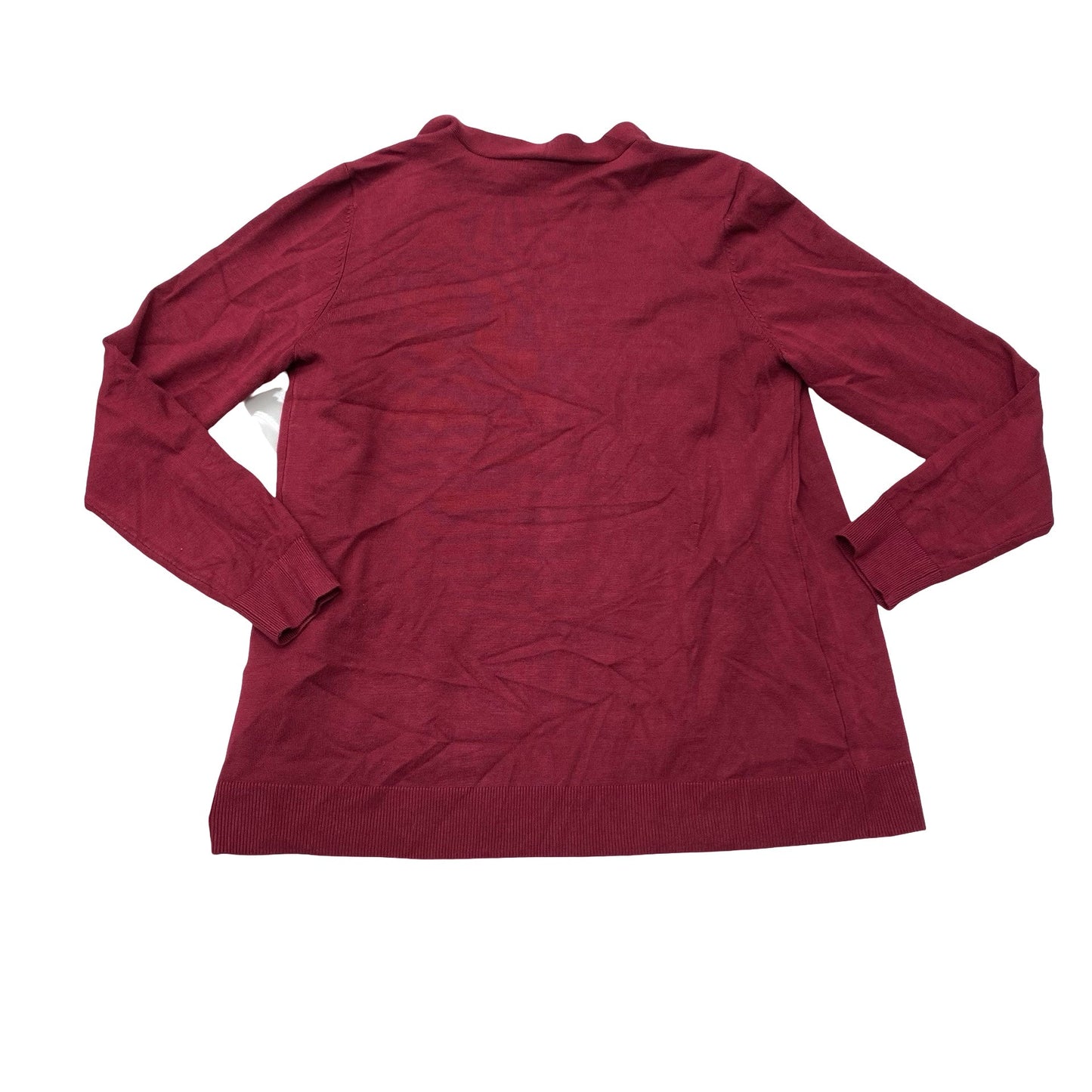 Cardigan By Chicos In Maroon, Size:S