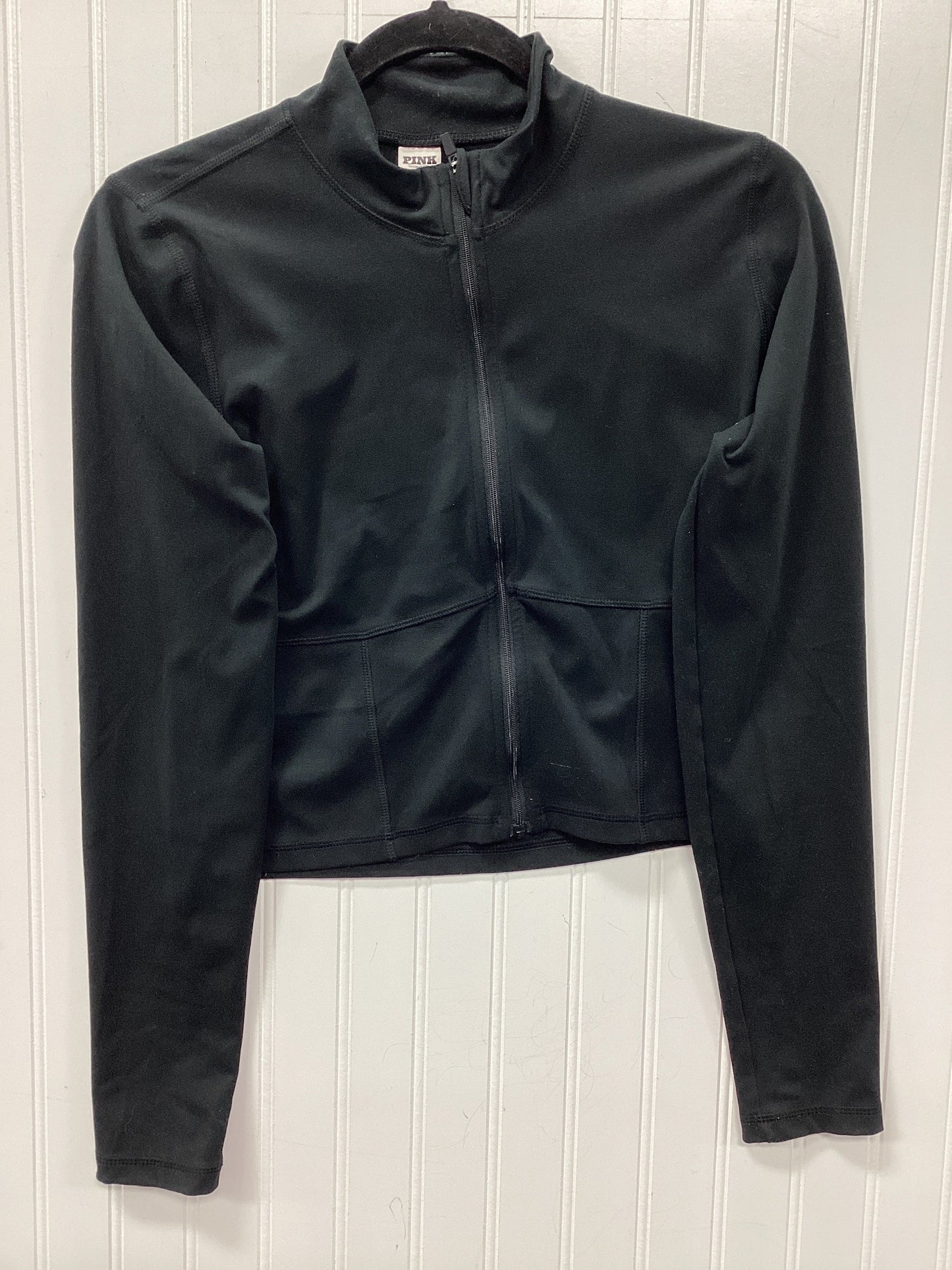 Athletic Jacket By Pink In Black, Size:M