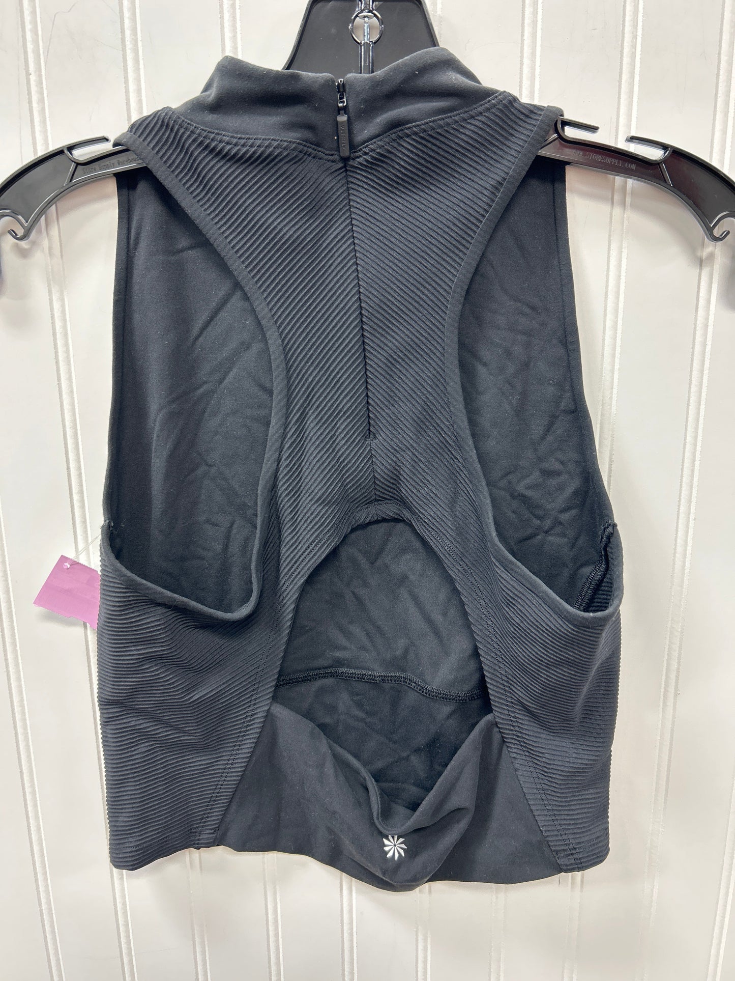 Athletic Tank Top By Athleta In Black, Size:M