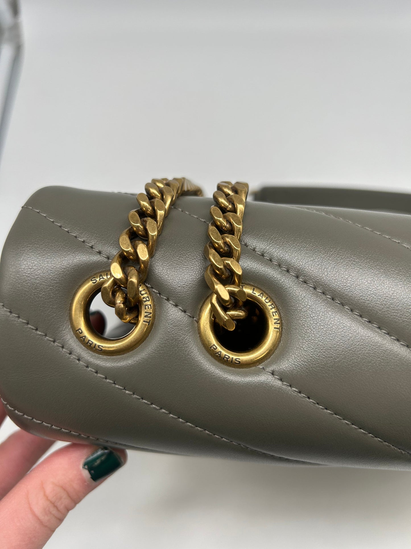 Handbag Luxury Designer By Yves Saint Laurent, Size: Large