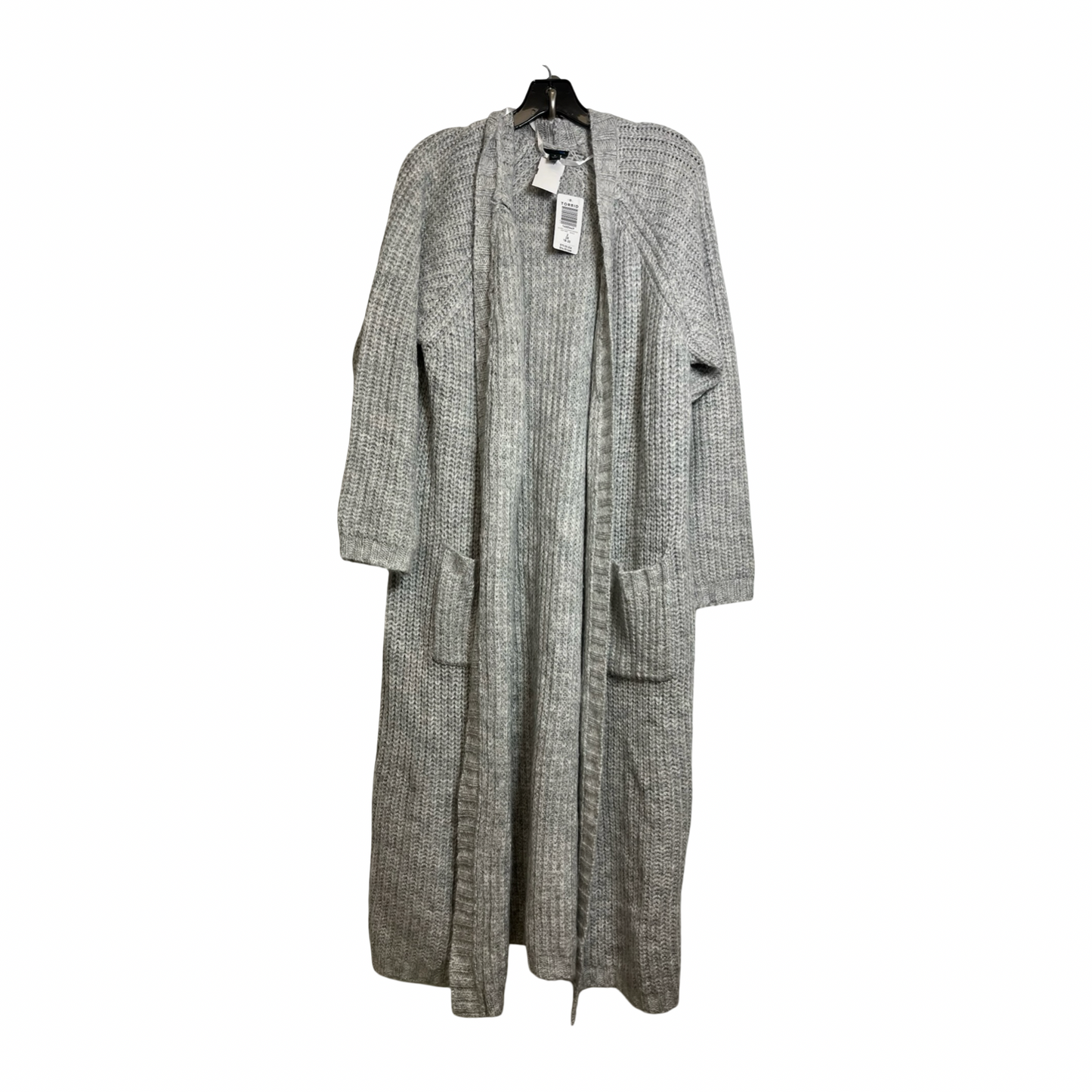 Cardigan By Torrid In Grey, Size: 2x