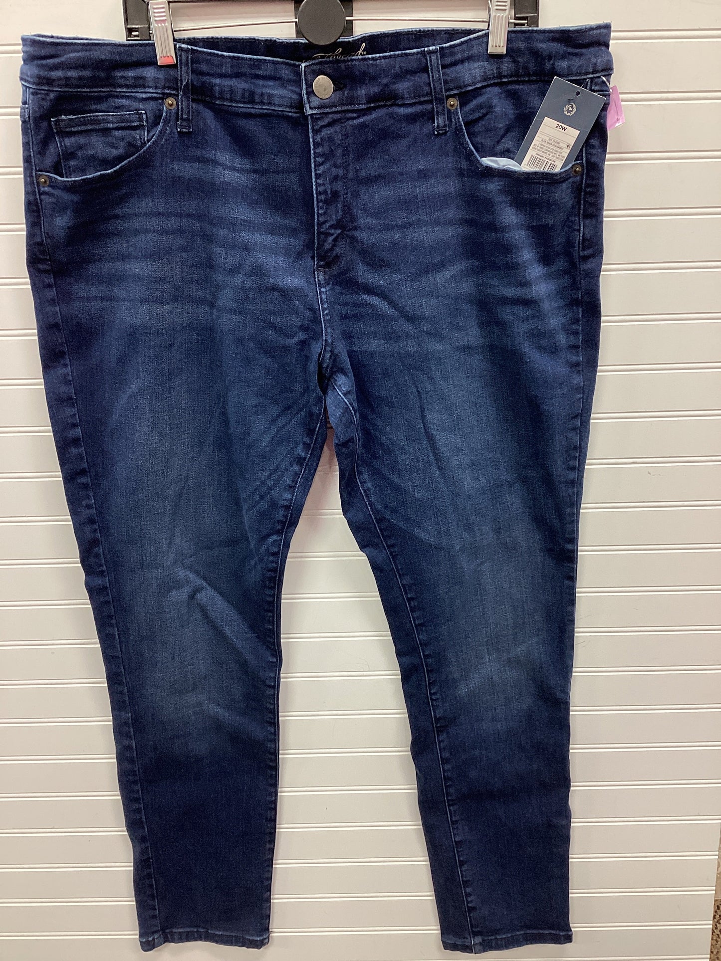 Jeans Skinny By Universal Thread In Blue Denim, Size:20