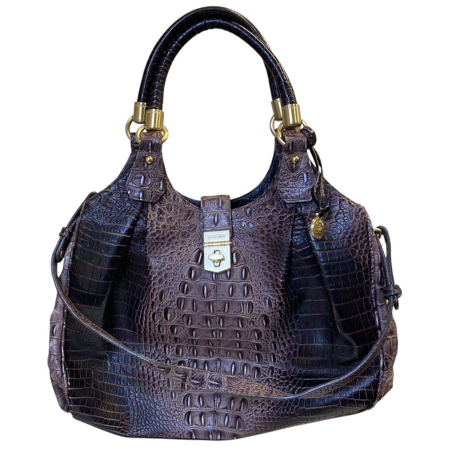Handbag Designer By Brahmin In Multi, Size:Medium
