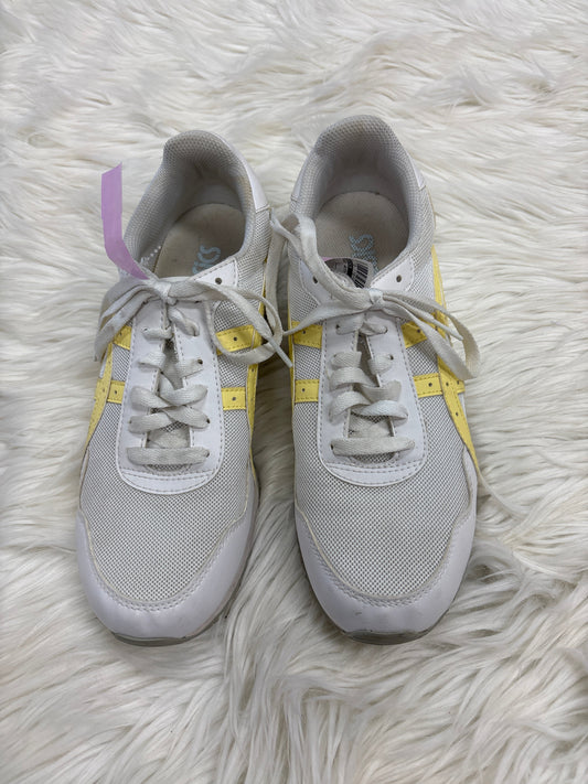 Shoes Athletic By Asics In White, Size:9.5