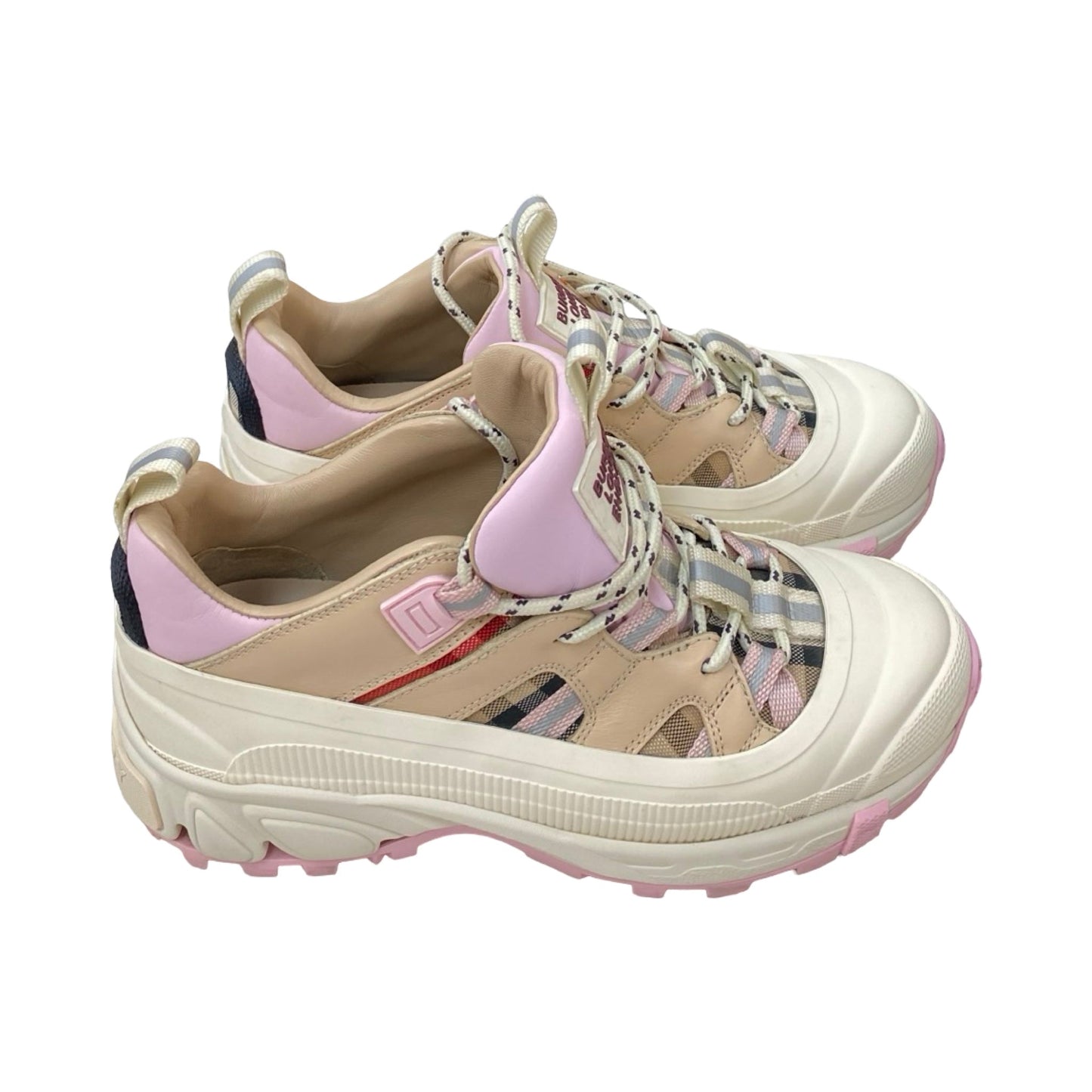 Shoes Luxury Designer By Burberry In Multi, Size: EUR 37