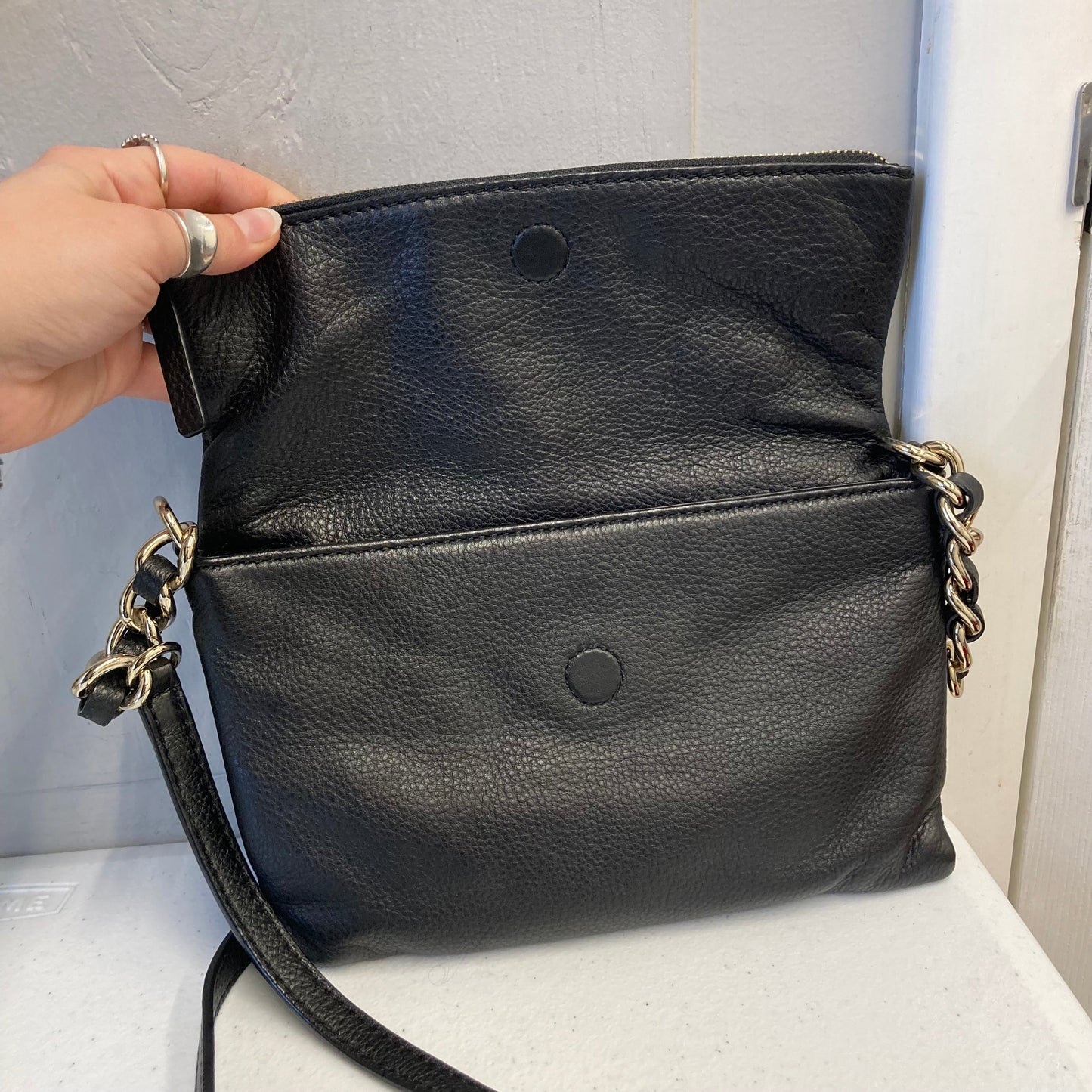 Crossbody Designer By Kate Spade In Black, Size:Medium