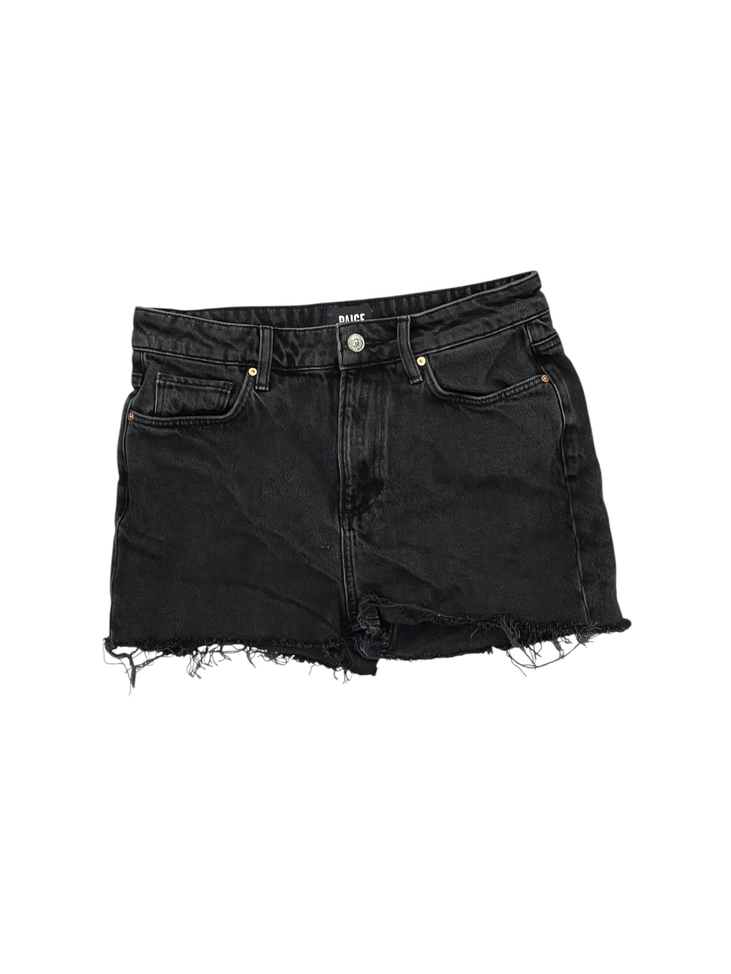 Shorts By Paige In Black Denim, Size:S