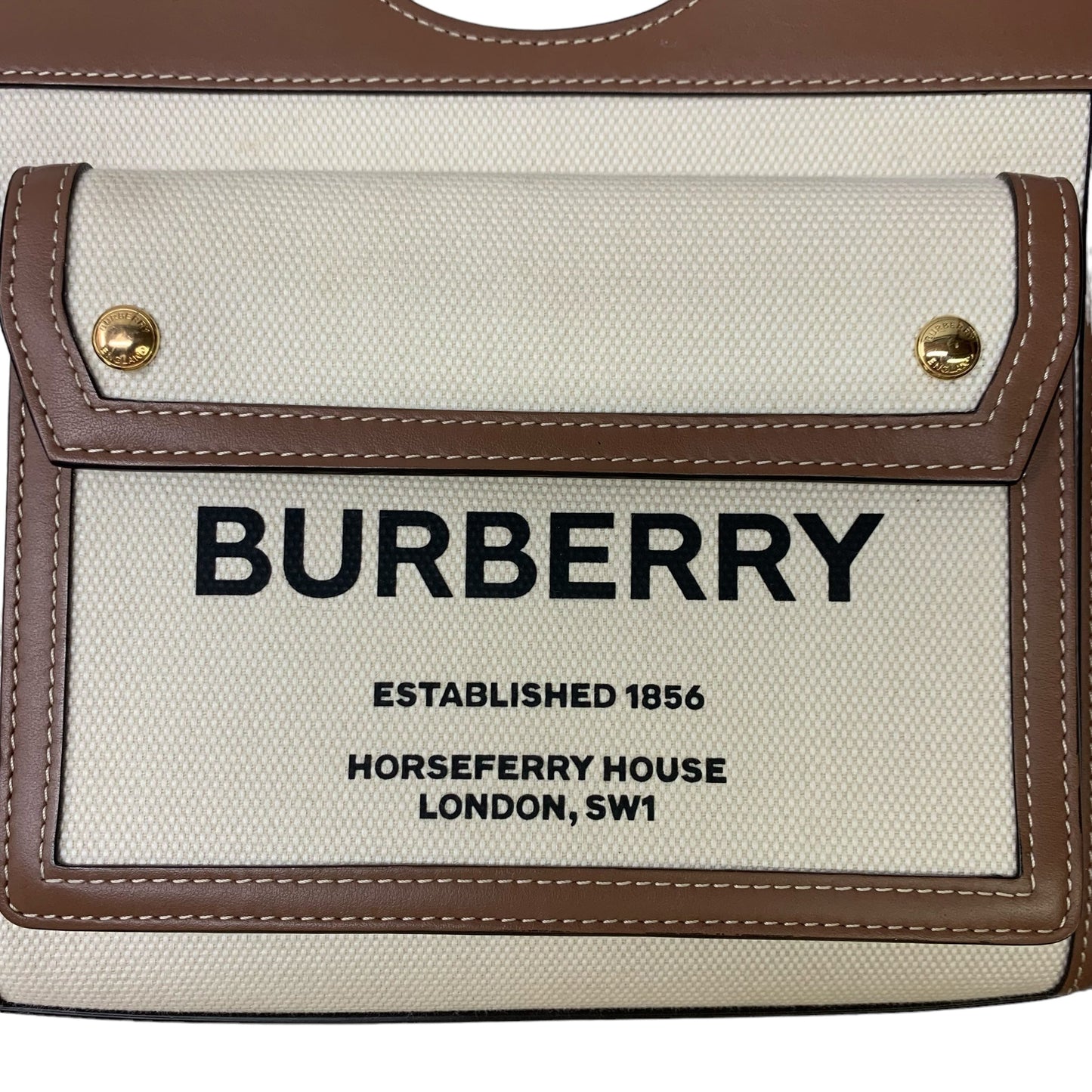 Crossbody Luxury Designer Burberry, Size Small