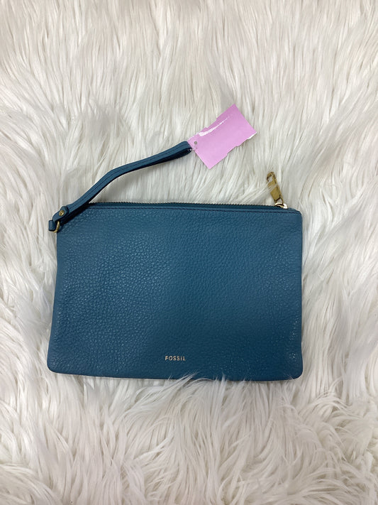 Wristlet By Fossil In Blue, Size:Large