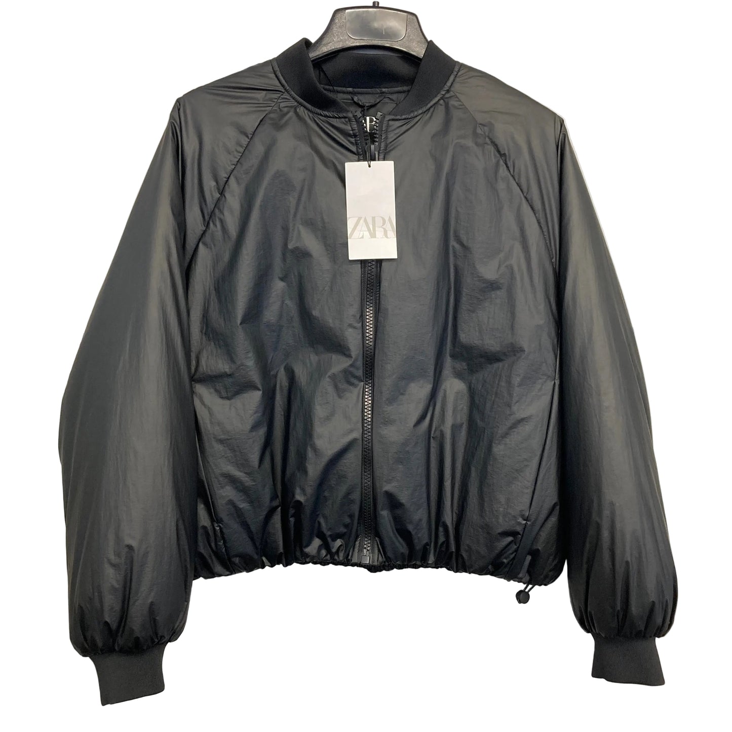 Jacket Puffer & Quilted By Zara In Black, Size:L