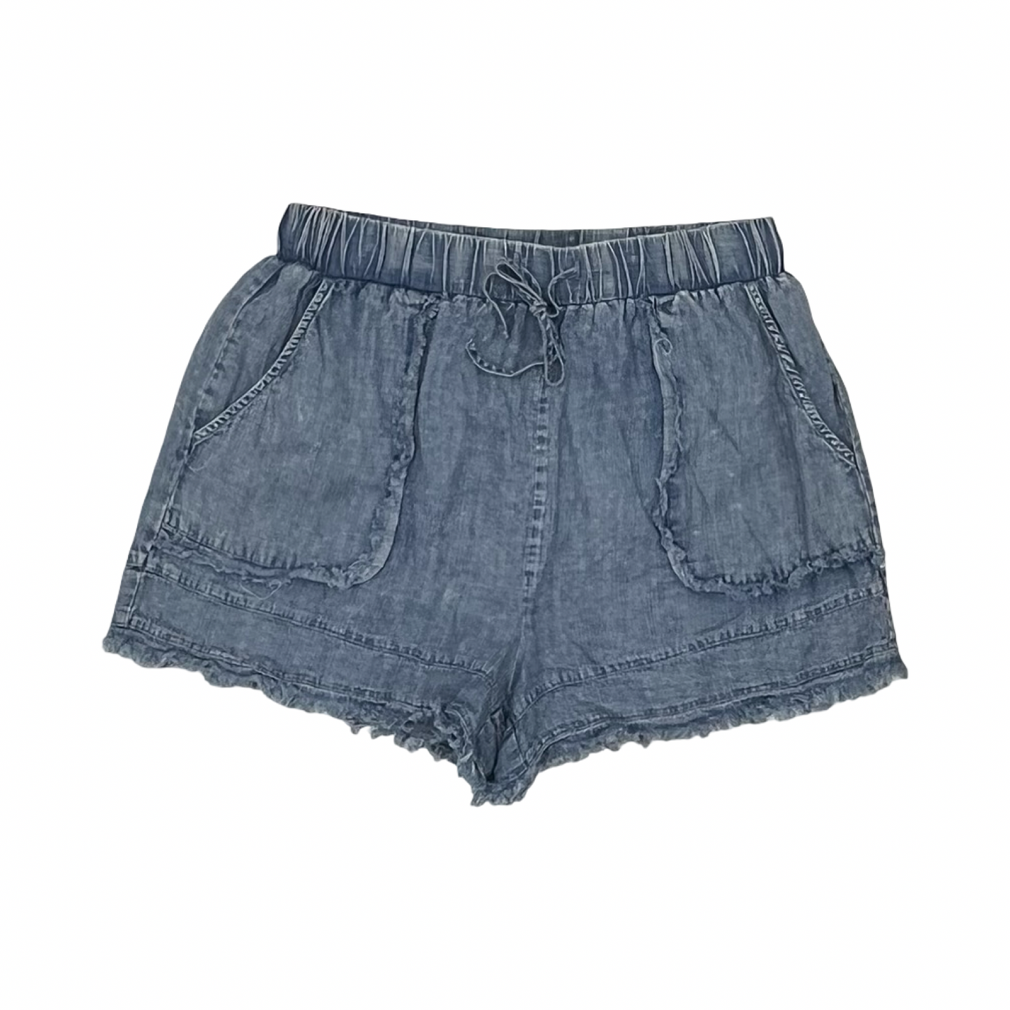 Shorts By Doe & Rae In Blue, Size:M