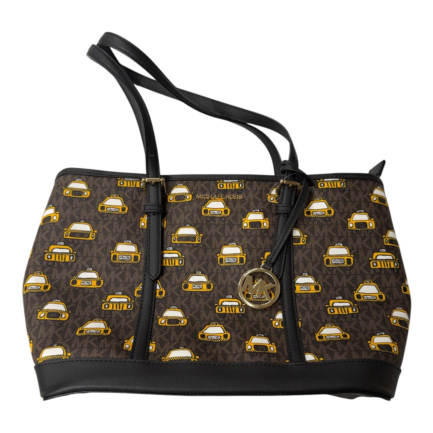 Handbag Designer By Michael Kors In Brown, Size:Medium