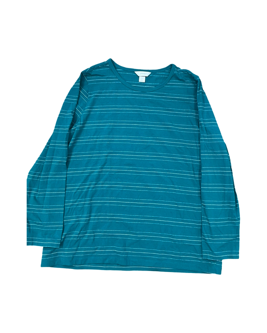 Top Ls By Cj Banks In Green, Size:1X
