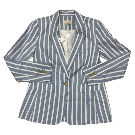 Blazer By Loft In Blue & White, Size:S