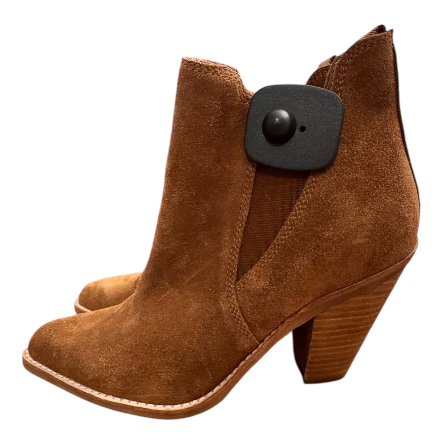 Boots Ankle Heels By Jeffery Campbell In Brown, Size:7.5