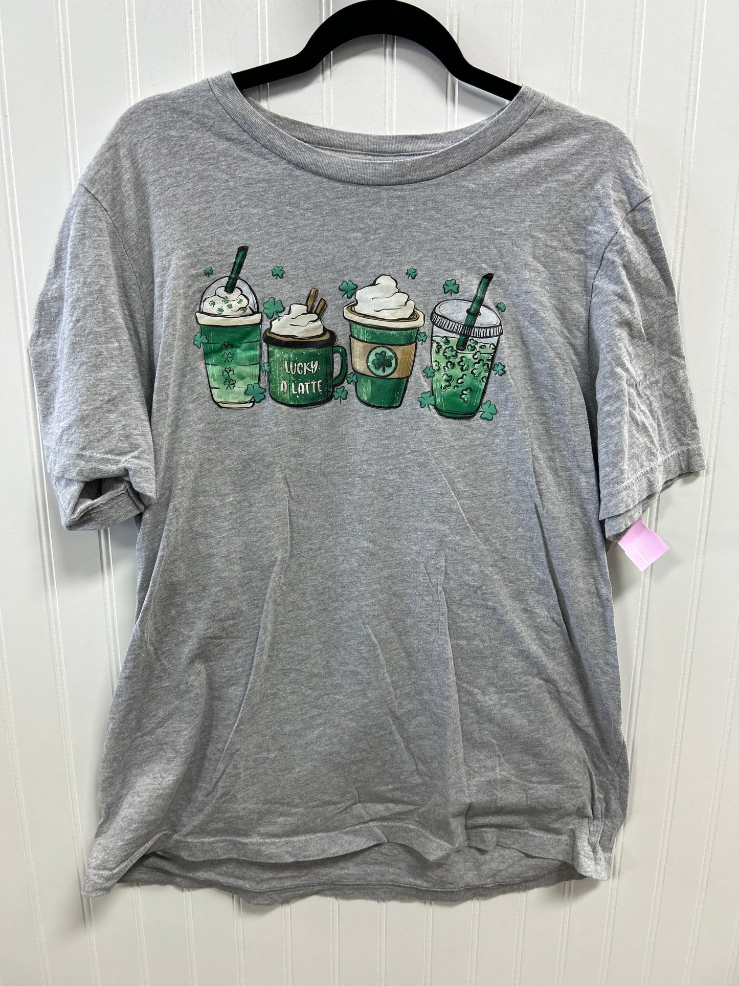 Top Ss By Canvas In Green & Grey, Size:Xl