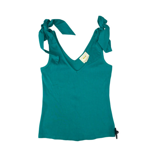 Top Sleeveless By Maeve In Green, Size:Xs