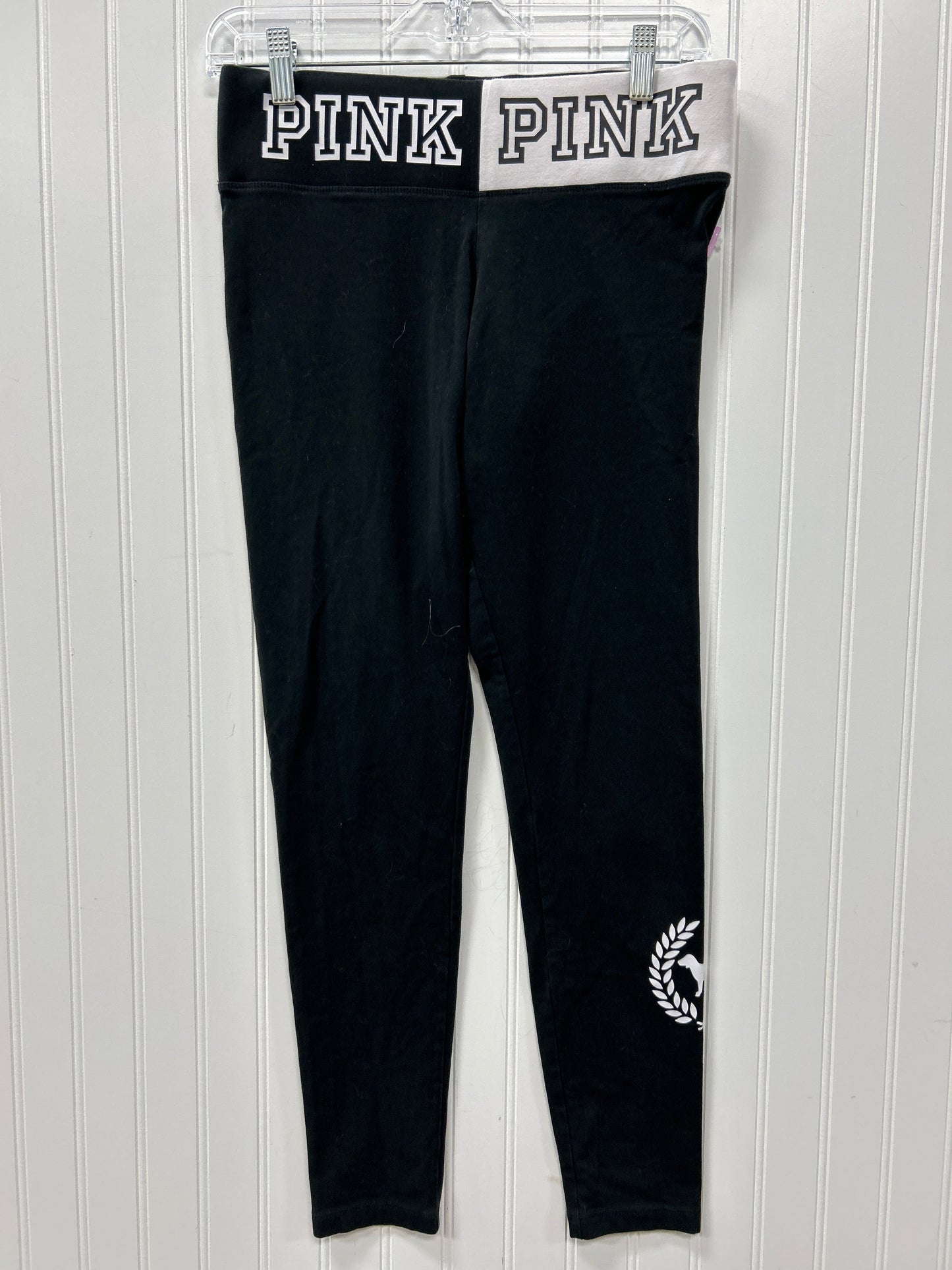 Athletic Leggings By Pink In Black, Size:M