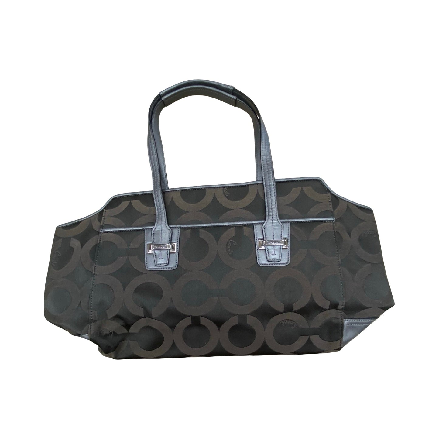 Handbag Designer By Coach In Brown, Size:Medium (13x10x4in)