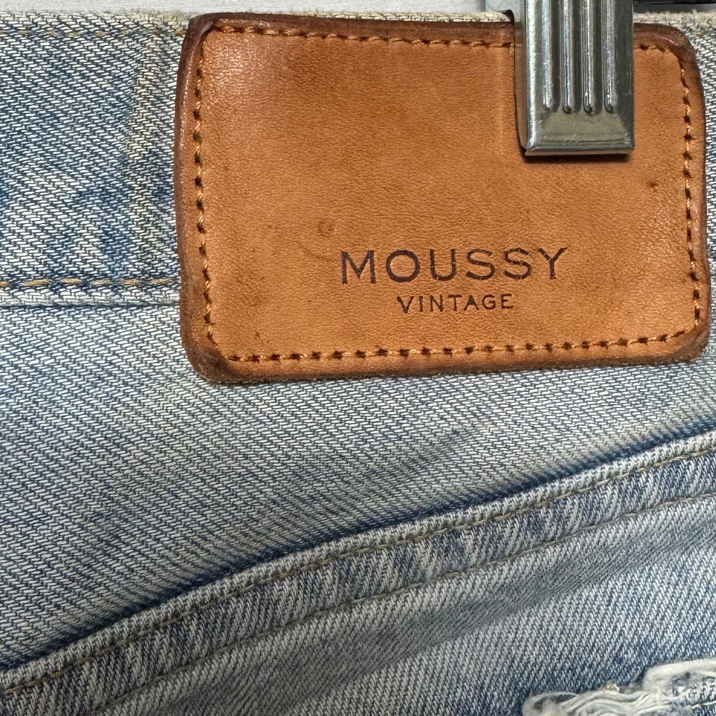 Jeans Boyfriend By Moussy In Blue Denim, Size: 4/27