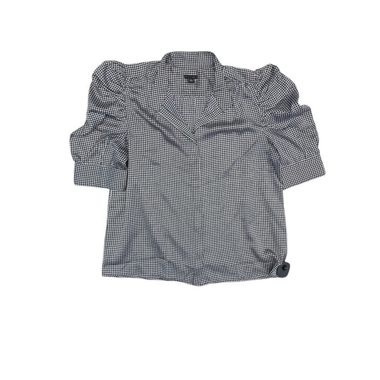 Top Ss By Ann Taylor In Black & White, Size:M