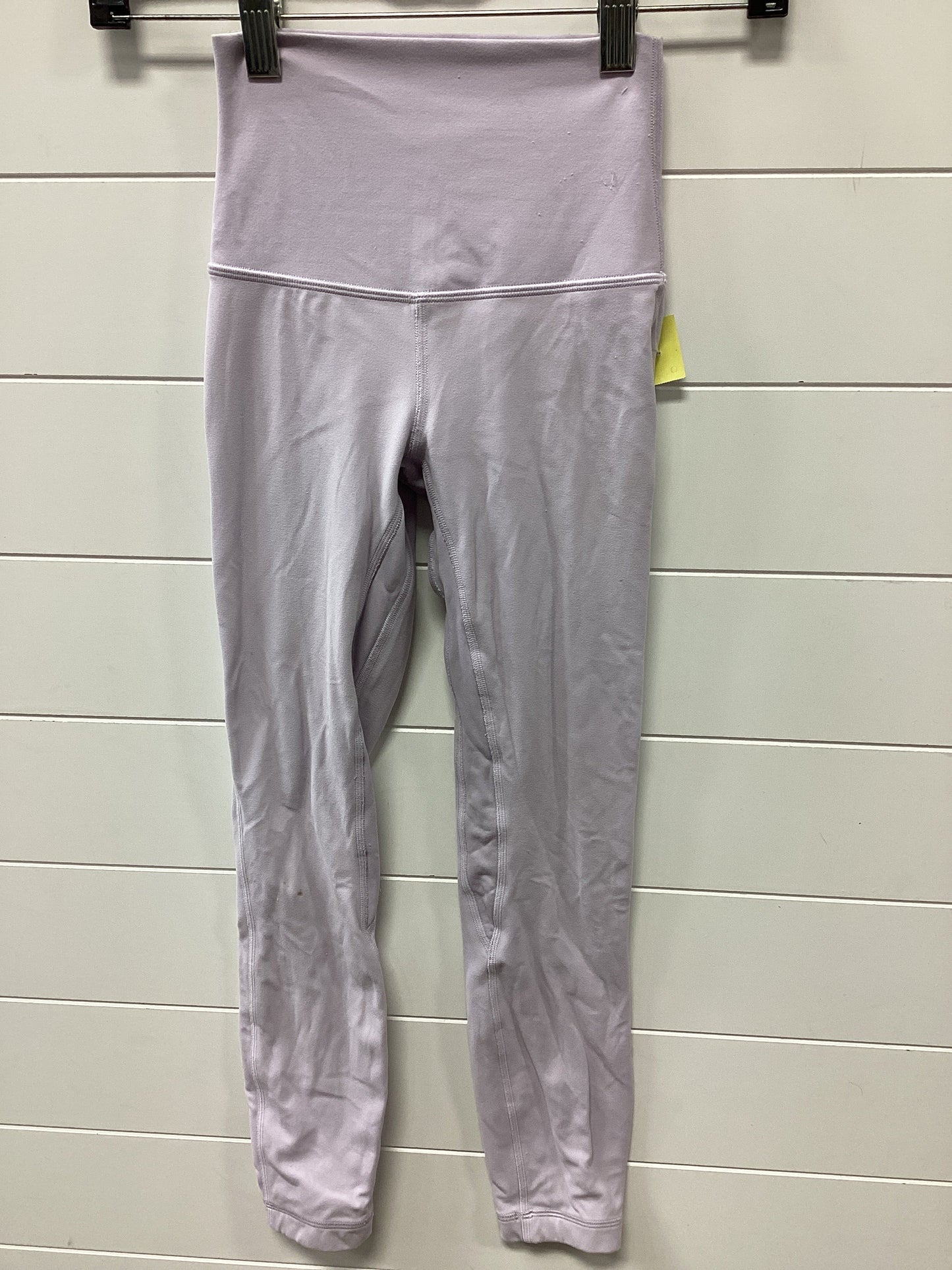 Athletic Leggings By Lululemon In Purple, Size:0