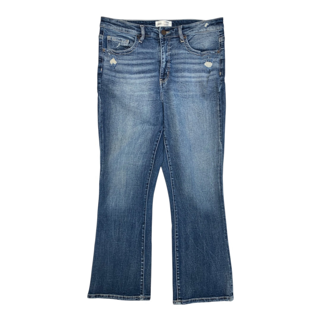 Jeans Boot Cut By Bke In Blue Denim, Size:16