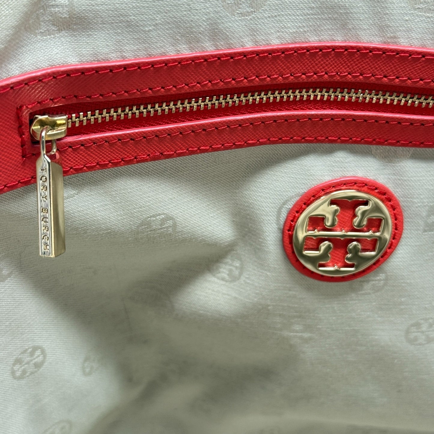 Robinson Dome Satchel Designer By Tory Burch, Size: Medium