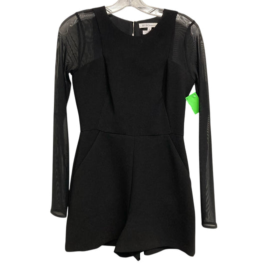 Romper By Bcbgeneration In Black, Size:Xs