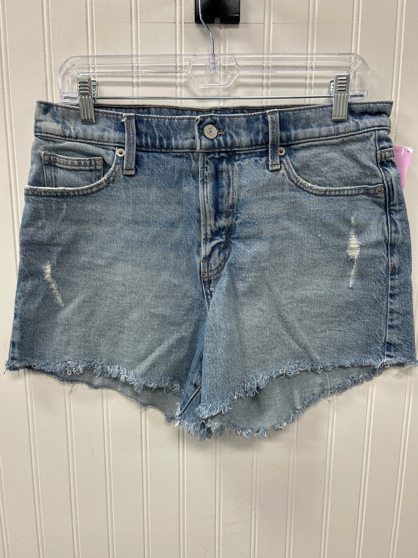 Shorts By Lucky Brand In Blue Denim, Size:8