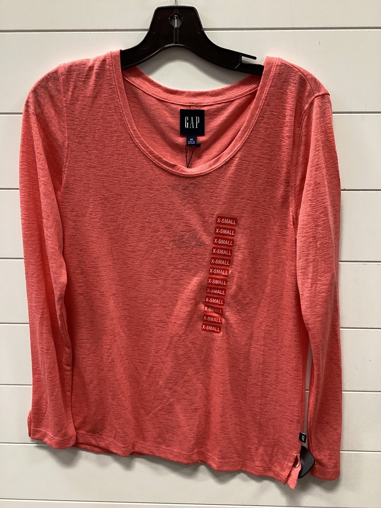 Top Ls By Gap In Coral, Size:Xs