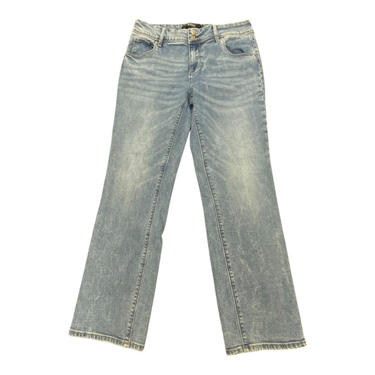 Jeans Straight By Hudson In Blue Denim, Size:10