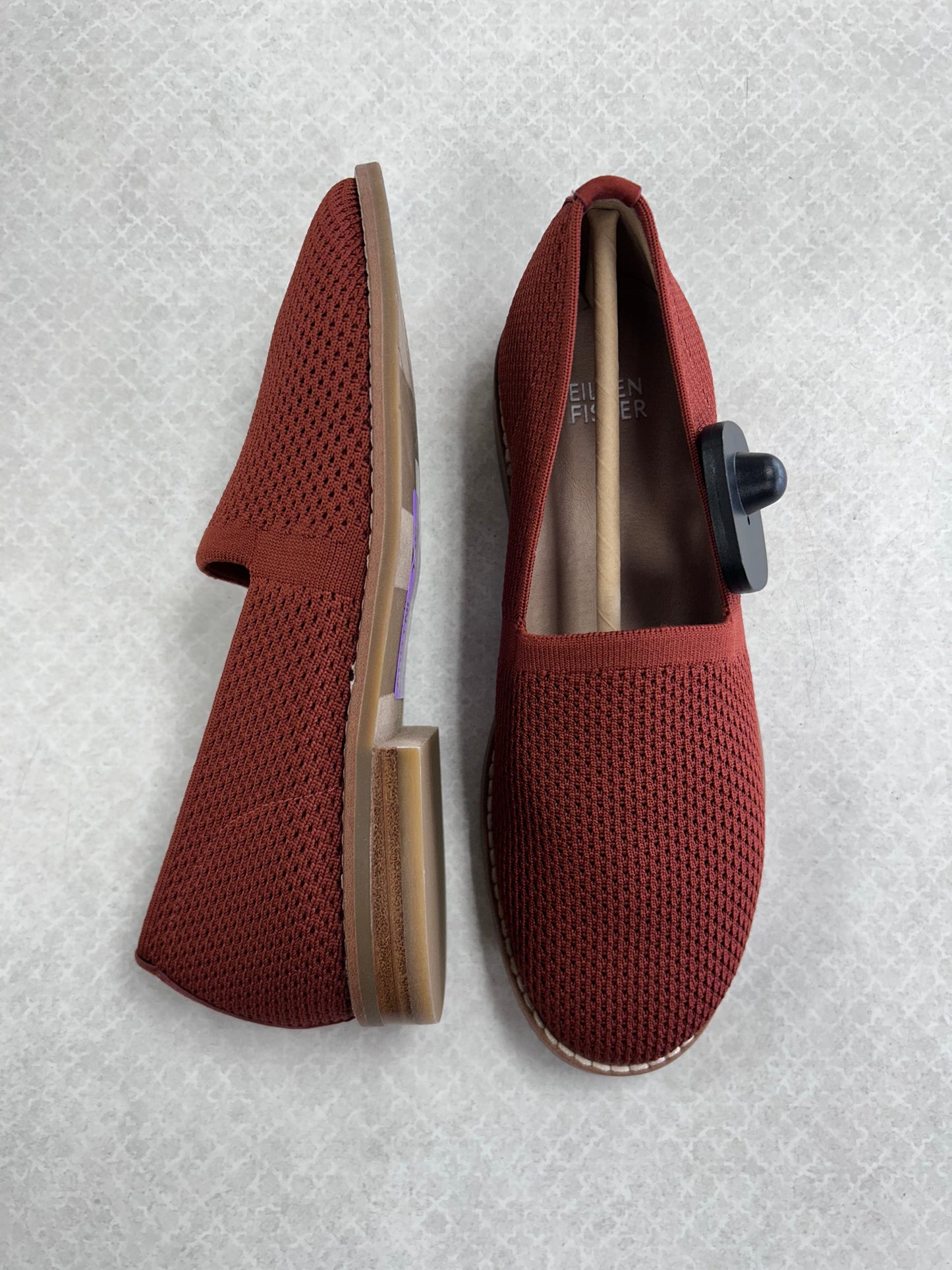 Shoes Flats By Eileen Fisher In Orange, Size:5.5