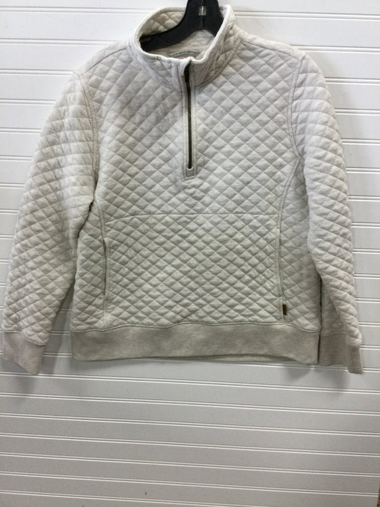 Athletic Sweatshirt Collar By Avalanche In Cream, Size:L