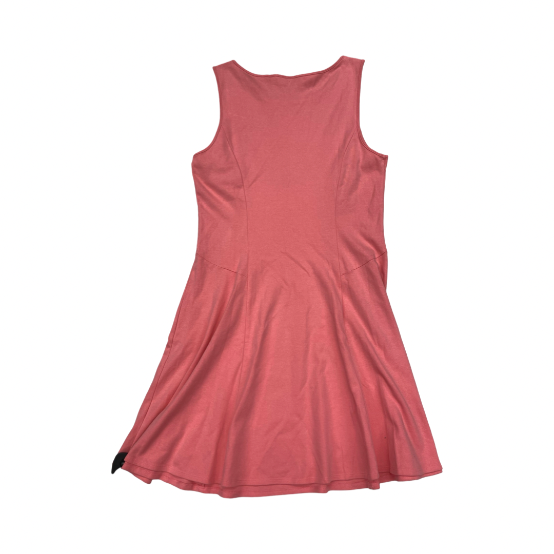 Dress Casual Midi By New York And Co In Pink, Size:L