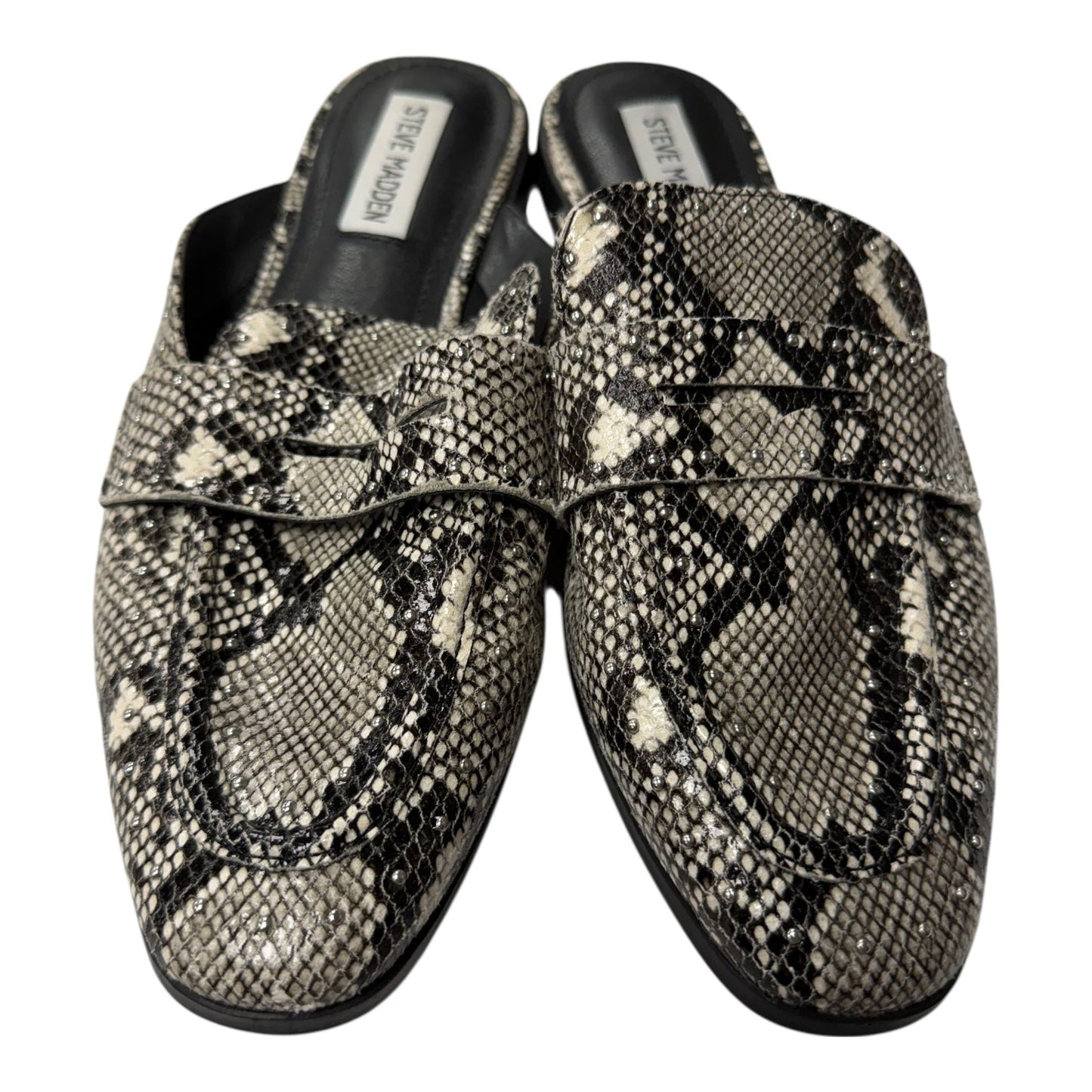 Shoes Flats By Steve Madden In Snakeskin Print, Size:8