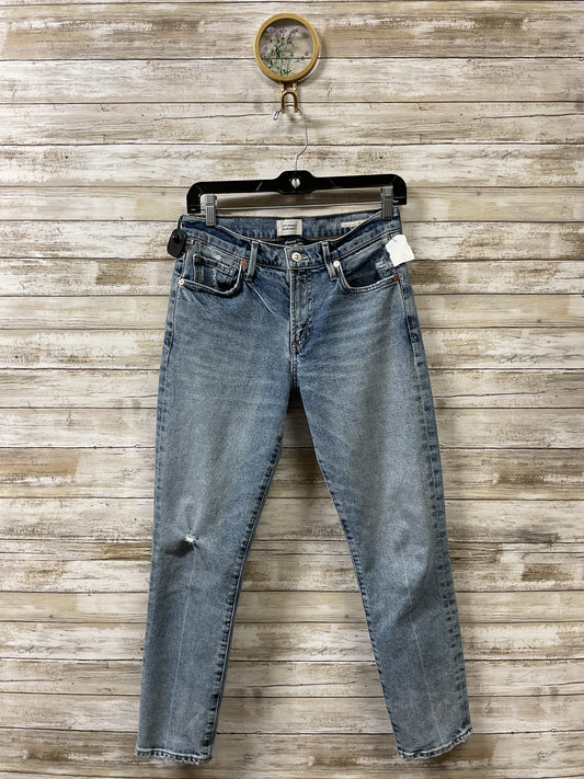 Jeans Skinny By Citizens Of Humanity In Blue Denim, Size:0