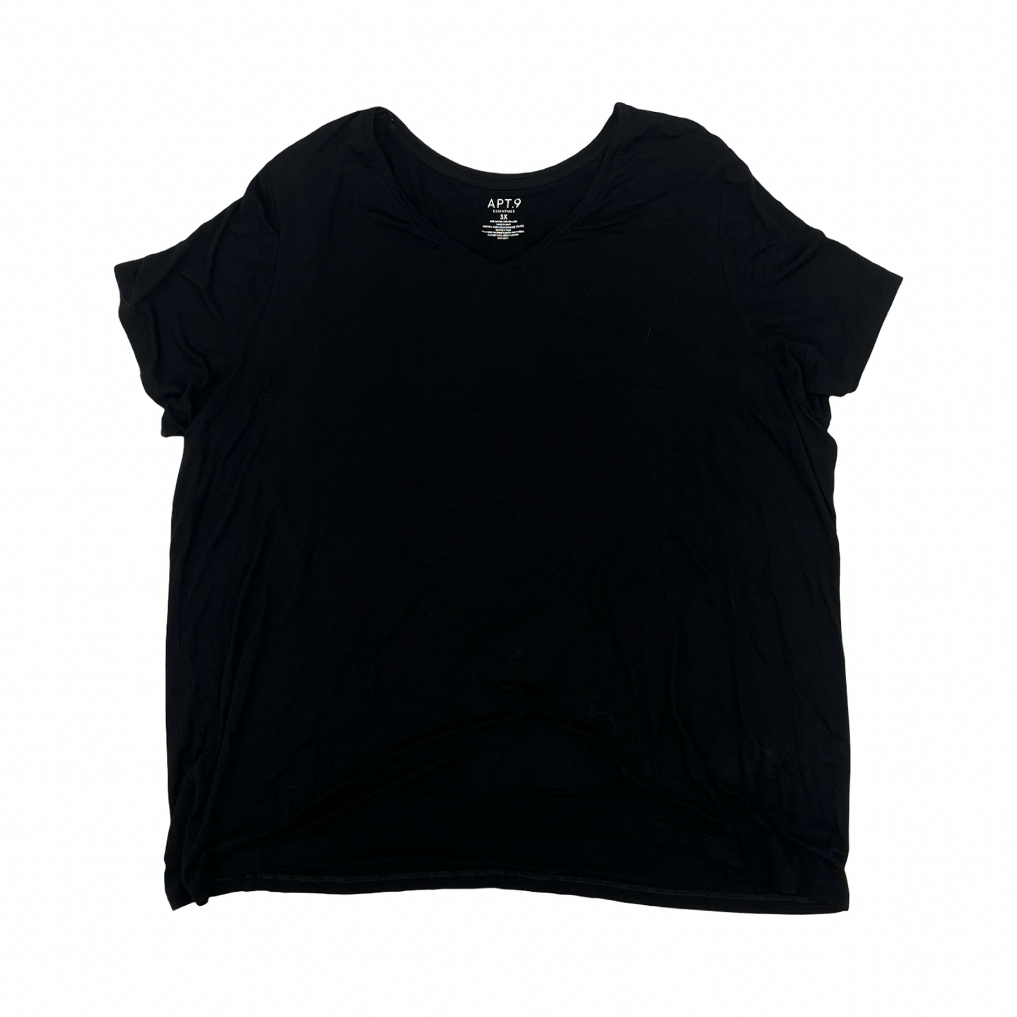 Top Ss By Apt 9 In Black, Size:3X