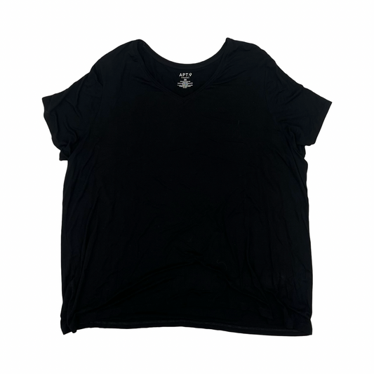 Top Ss By Apt 9 In Black, Size:3X