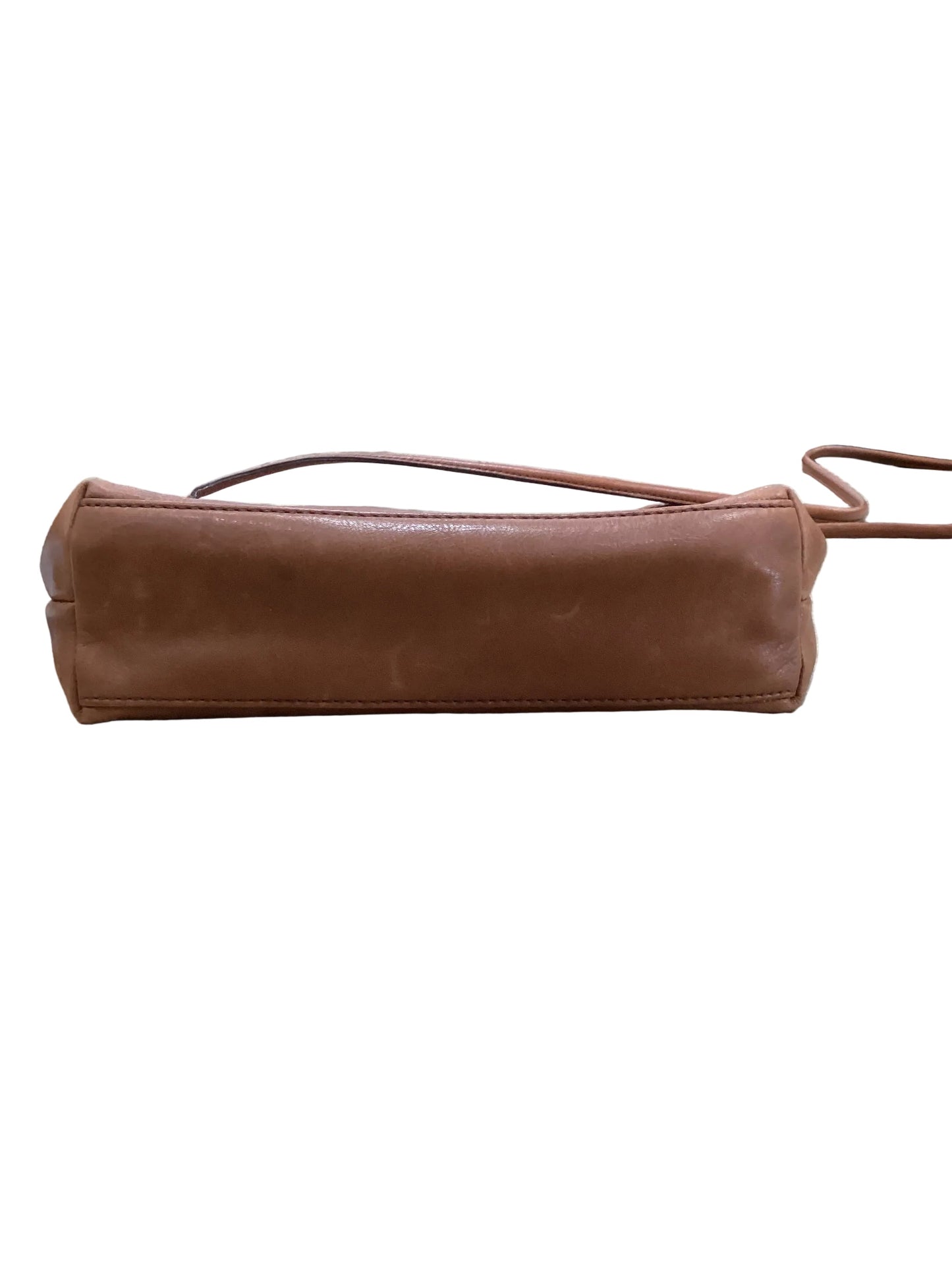 Crossbody Leather By Margot In Brown, Size:Small