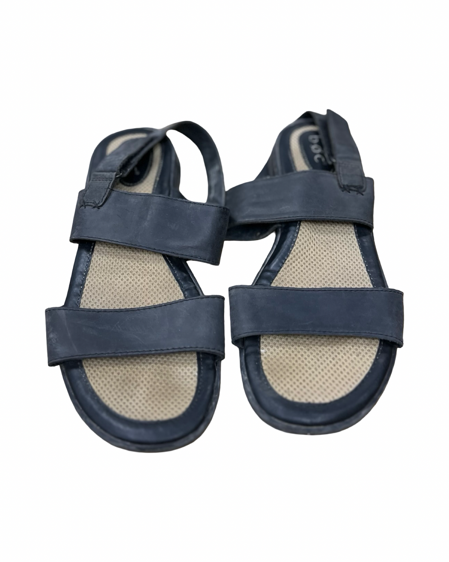 Sandals Flats By Boc In Black, Size:10