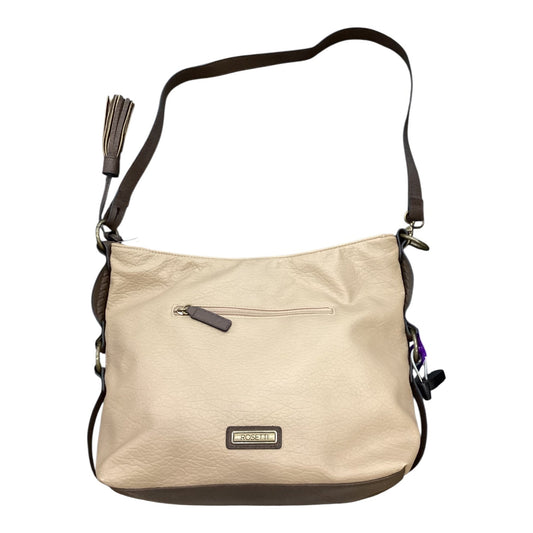 Handbag By Rosetti In Brown & Tan, Size:Large