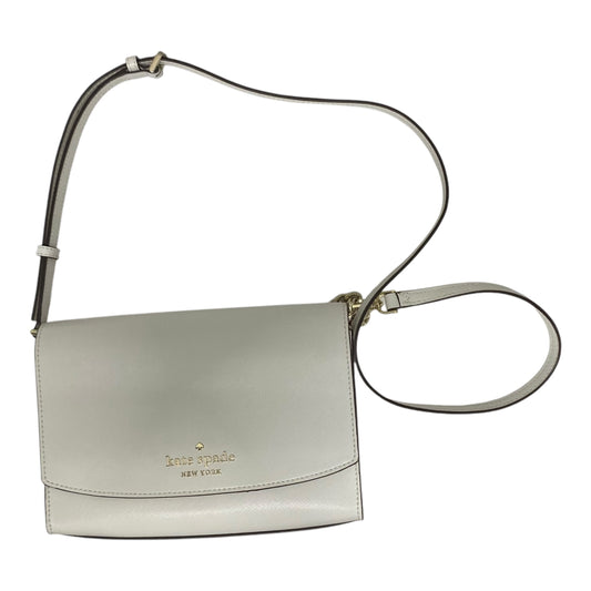 Crossbody Designer By Kate Spade In White, Size:Medium