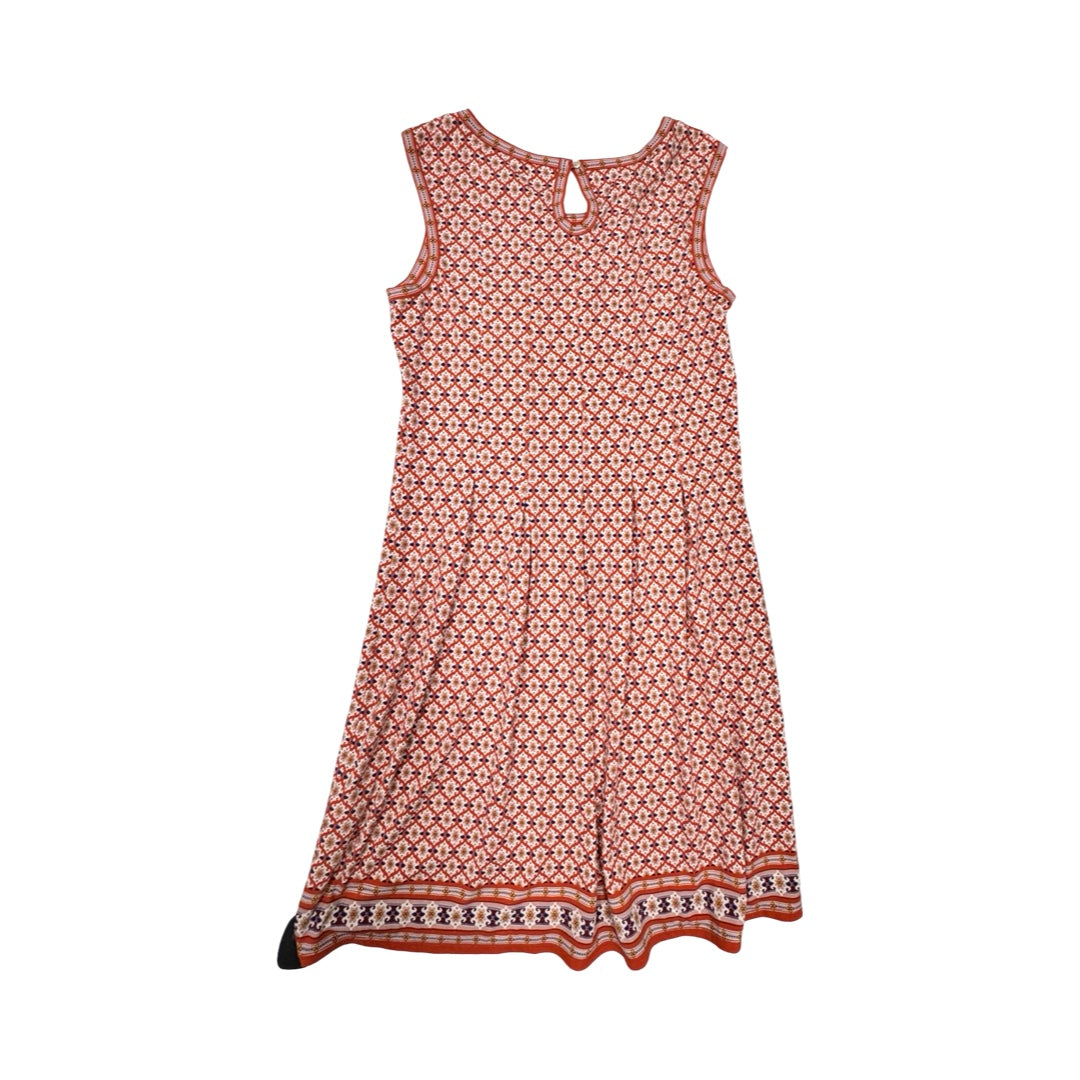 Dress Casual Midi By Max Studio In Multi, Size:L