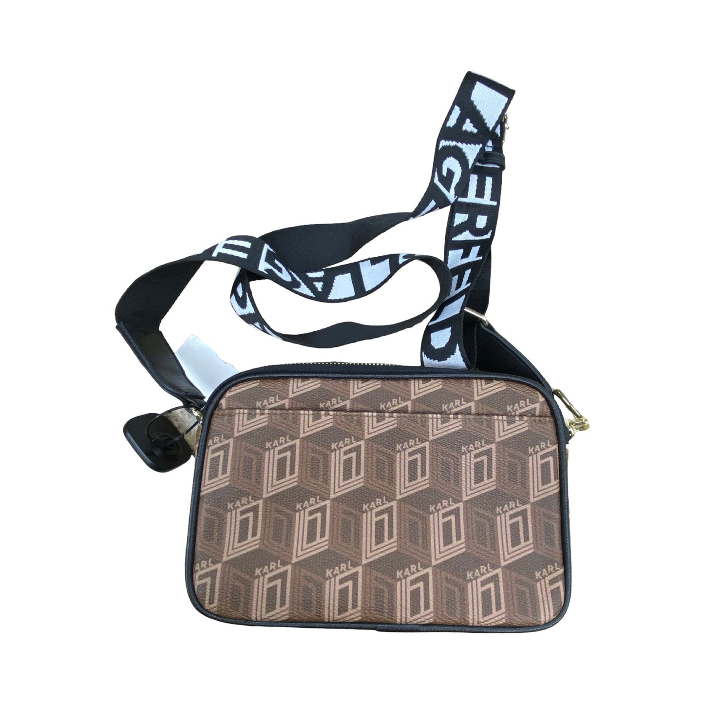 Handbag Designer By Karl Lagerfeld In Multi, Size:Medium