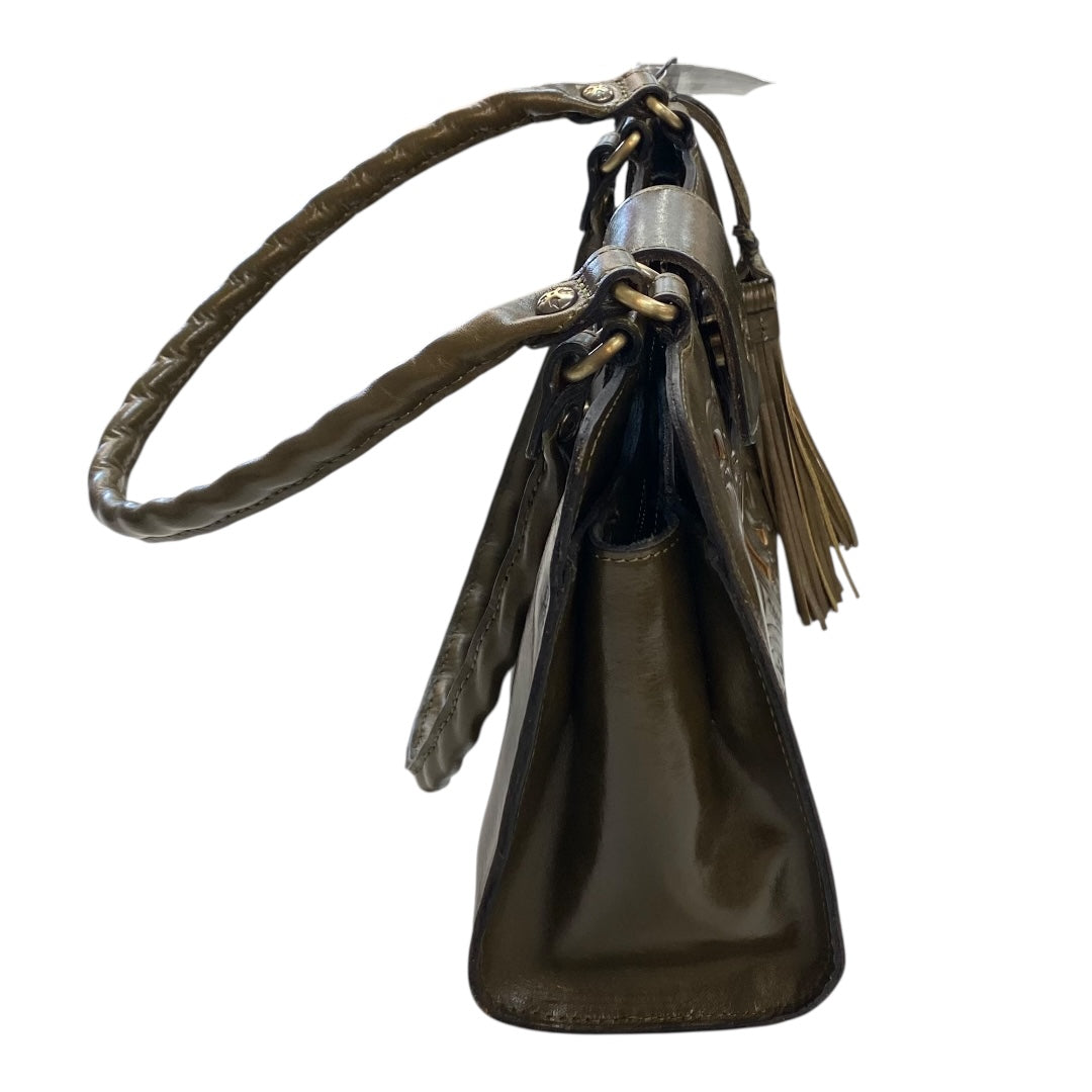 Handbag Designer By Patricia Nash In Green, Size:Medium