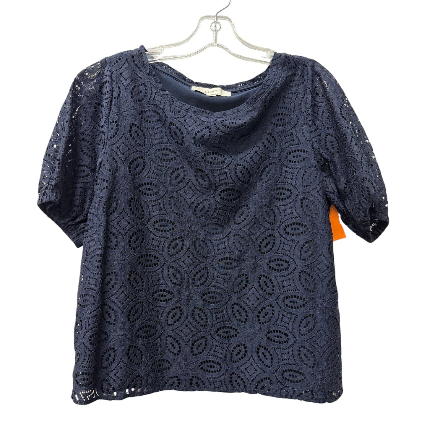 Top Ss By Loft In Navy, Size:S