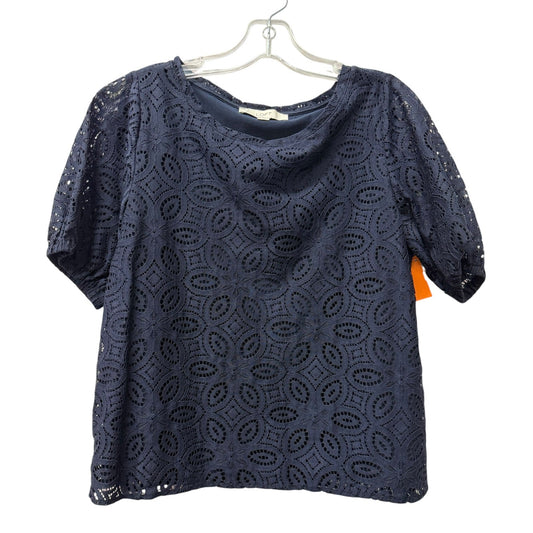 Top Ss By Loft In Navy, Size:S