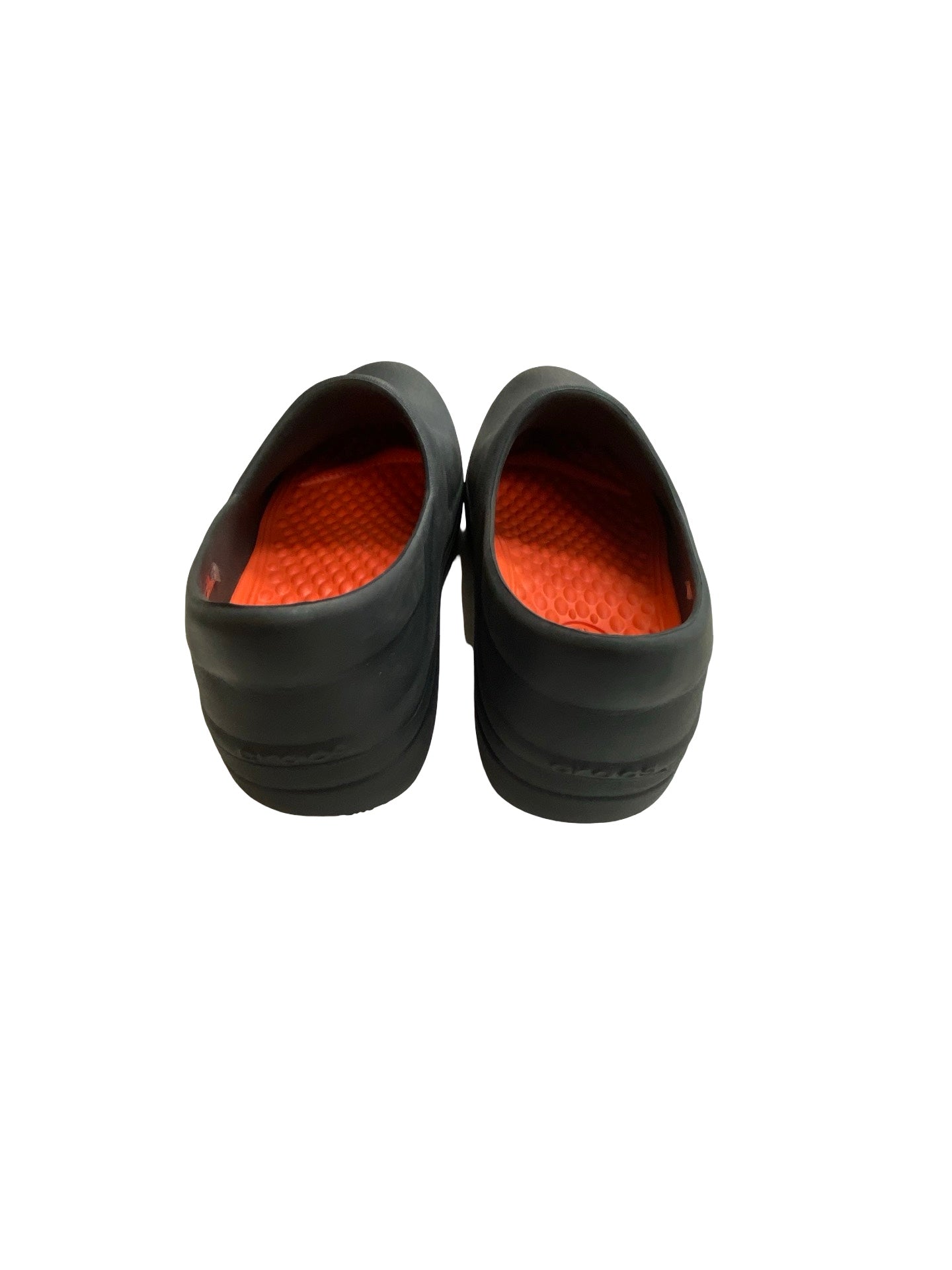 Shoes Flats By Crocs In Black, Size:9