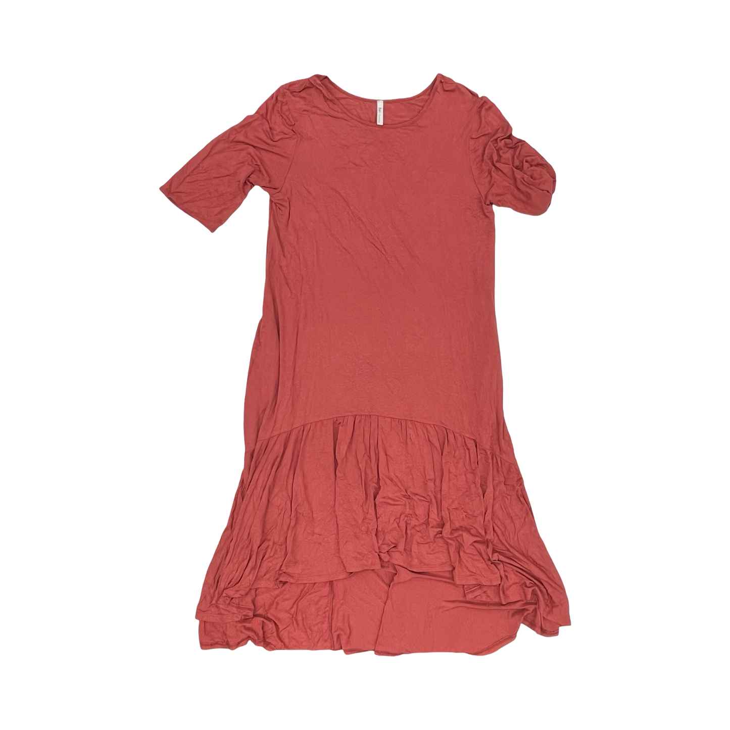 Dress Casual Midi By Cmf In Orange, Size:4